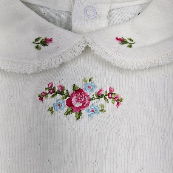 Baby Girl Clothes New Vintage Carter's Garden Party Bodysuit 3-6 m - Picture 3 of 5
